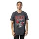 NEW ERA OLD SCHOOL SPORT TEE CHICAGO BULLS GREY