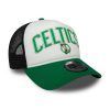 New Era NBA Retro Boston Celtics E-Frame Trucker Cap Green