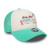 New Era Womens Foam Front New Era E-Frame Trucker Cap Green