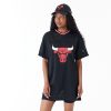 New Era NBA Chicago Bulls Womens Mesh Dress Black M