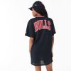 New Era NBA Chicago Bulls Womens Mesh Dress Black M