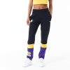 New Era NBA Colour Block Los Angeles Lakers Womens Joggers Black L