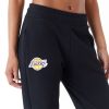 New Era NBA Colour Block Los Angeles Lakers Womens Joggers Black XS