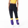 New Era NBA Colour Block Los Angeles Lakers Womens Joggers Black