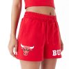 New Era NBA Team Logo Chicago Bulls Shorts Red M