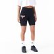 New Era NBA Logo Chicago Bulls Cycling Womens Shorts Black M