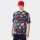 New Era NBA All Over Print Oversized T-Shirt Black