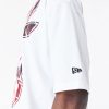 New Era NBA All Over Print Infill Chicago Bulls Oversized T-Shirt White L