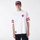 New Era NBA Arch Graphic Chicago Bulls Oversized T-Shirt White S