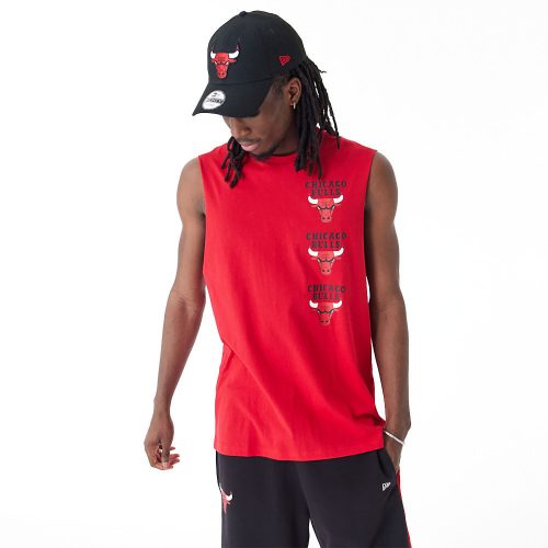 New Era NBA Chicago Bulls Sleeveless T-Shirt Red S