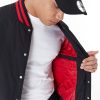 New Era NBA Script Chicago Bulls Bomber Jacket Black L