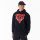 New Era NBA Script Chicago Bulls Oversized Pullover Hoodie Black L