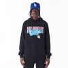 New Era MLB Gradient Graphic LA Dodgers Pullover Hoodie Black XL