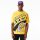 New Era T-Shirt Oversize Los Angeles Lakers NBA Large Wordmark Yellow