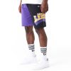 New Era NBA Graphic Los Angeles Lakers Shorts Purple XXL