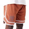 New Era World Series New York Yankees Mesh Shorts Brown XXL