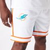 New Era NFL Colour Block Miami Dolphins Shorts White M