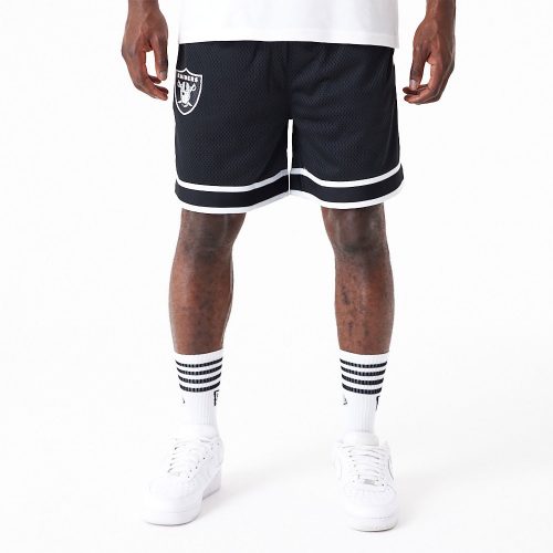 New Era NFL Colour Block Las Vegas Raiders Shorts Black