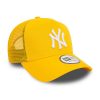 New Era League Essential New York Yankees A-Frame Trucker Cap Yellow