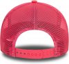 New Era League Essential LA Dodger A-Frame Trucker Cap Pink ONE