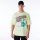 New Era Los Angeles Lakers Retro Graphic OS Tee Green XL