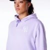 New Era MLB New York Yankees League Essential Hoodie Purple S