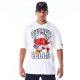 New Era Chicago Bulls Graphic Drop Shoulder Tee White L