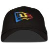 New Era Romania Country Flag Infill New Era 9FORTY Cap Black ONE