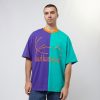 Karl Kani KKJ Block Boxy Tee petrol / purple XXL