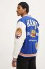 KARL KANI OG BLOCK PATCH COLLEGE JACKET NAVY/OFF WHITE XXL