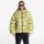 Karl Kani Sport Patch Square Quilted Tie Dye Puffer Jacket Lime Green S