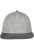 FLEXFIT MELANGE VELOUR SNAPBACK GREY/GREY