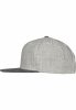 FLEXFIT MELANGE VELOUR SNAPBACK GREY/GREY