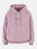 Karl Kani Metal Signature Teddy Os Hoodie Rose XS