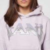 Karl Kani Woven Signature Glitter OS Hoodie Lilac S