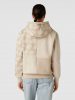 KARL KANI SWEATSHIRT SIGNATURE OLD ENGLISH BLOCK HOODIE BEIGE S