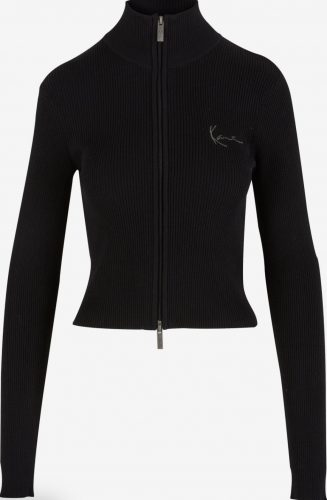 Karl Kani Chest Signature Two-Way Knit Jacket Black M