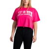 Karl Kani Serif Originator Crop Tee Pink