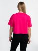 Karl Kani Serif Originator Crop Tee Pink XS