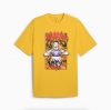 Puma Melo Phoenix Tee I Yellow Sizzle S