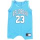 JORDAN JDB HBR/DNA JORDAN JERSEY ROMPER UNIVERSITY BLUE/BLUE