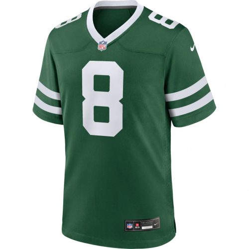 Nike NFL Home Game Jersey - Aaron Rodgers 8 - New York Jets Sport Green