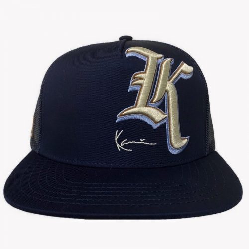 Karl Kani Retro Flat Brim blue ONE