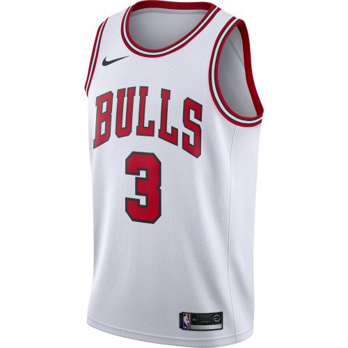 NBA X Nike Dwyane Wade Chicago Bulls Nike Association Edition Swingman Jersey WHITE/UNIVERSITY RED/BLACK