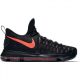 Nike Zoom KD 9 Premium BLACK/HOT PUNCH