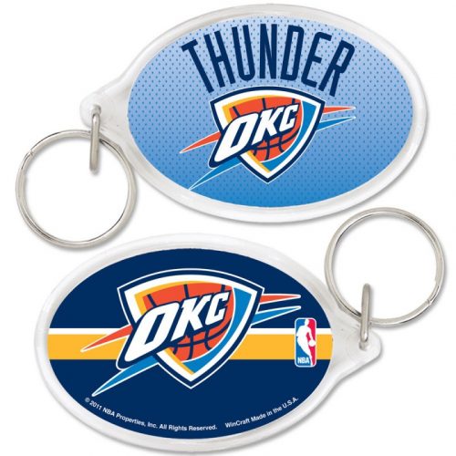 Wincraft Oklahoma City Thunder Ovális Akril Kulcstartó Színes