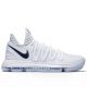 Nike Zoom KD10 Shoe WHITE/GAME ROYAL-UNIVERSITY GOLD