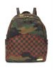 Sprayground Shark Shape Check Savage Multicolor ONE