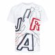 JORDAN KIDS JM LOCKED IN SS TEE WHITE 10-12YR