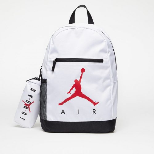 JORDAN AIR SCHOOL BACKPACK WITH PENCIL CASE WHITE